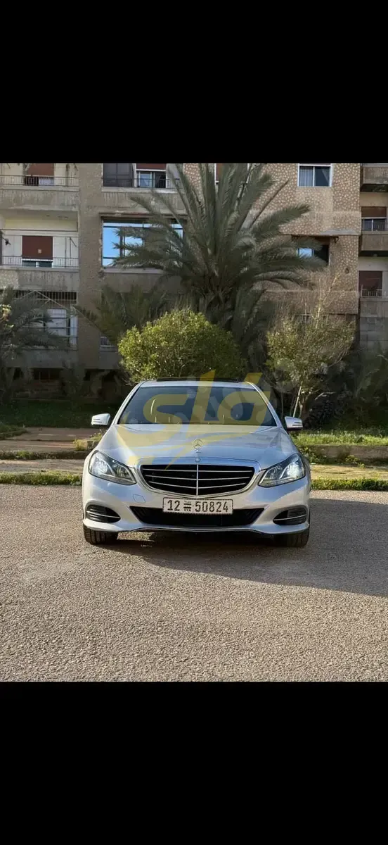 مرسيدس بنز الفئة E موديل 2014 في دمشق