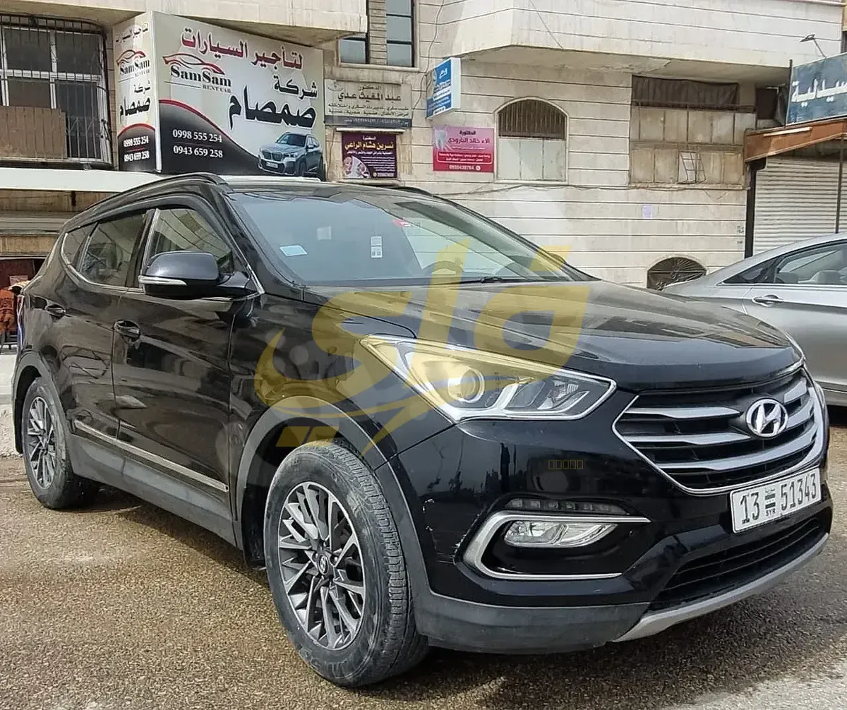 هيونداي سانتا في 2017 محرك 2400 سي سي للبيع في دمشق