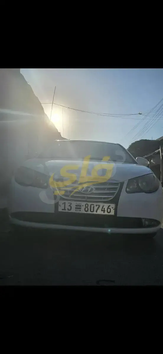 هيونداي أفانتي 2010 أوتوماتيك 1600cc لون أبيض في دمشق