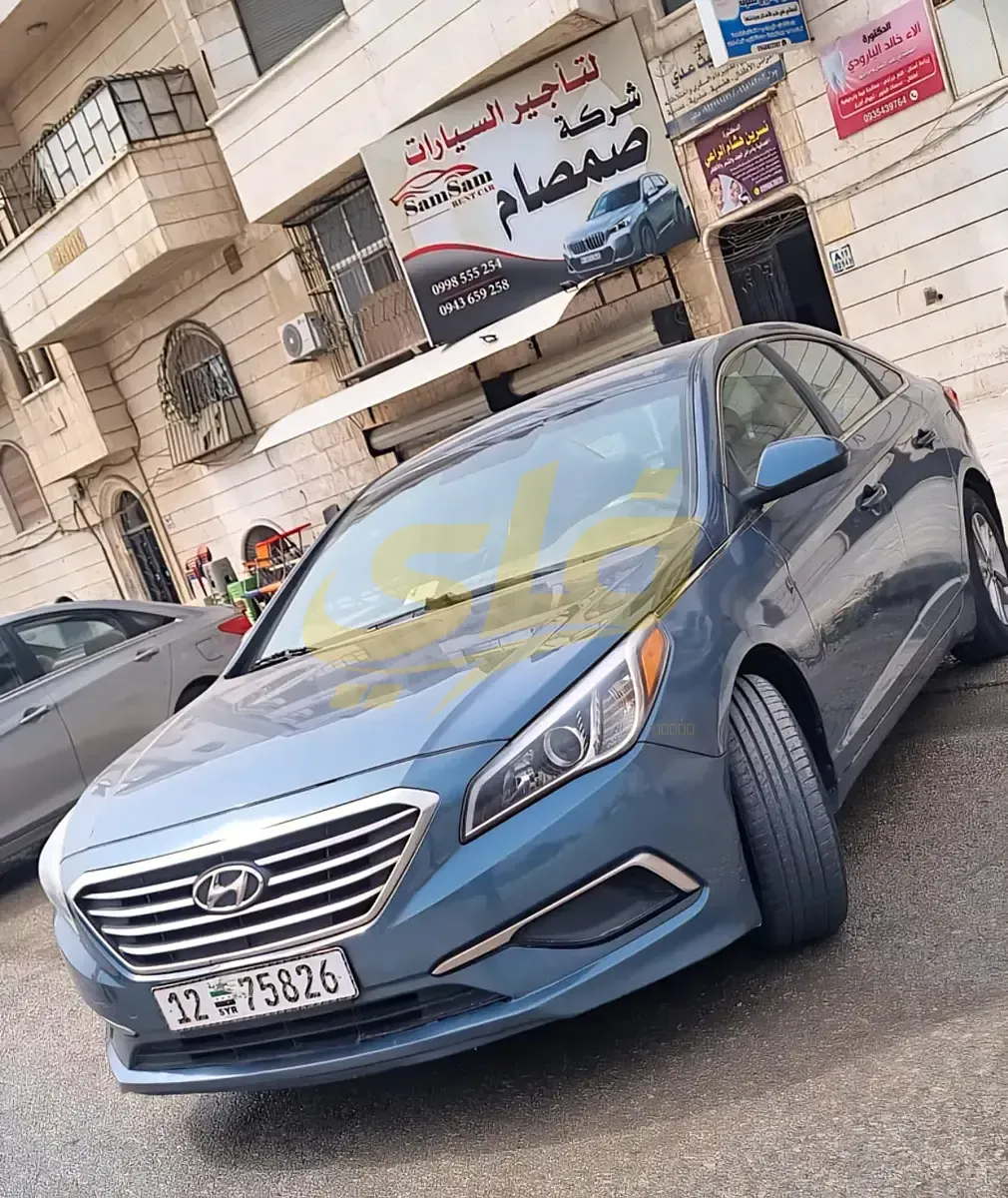 هيونداي سوناتا 2016 أوتوماتيك 2.4L للبيع في دمشق