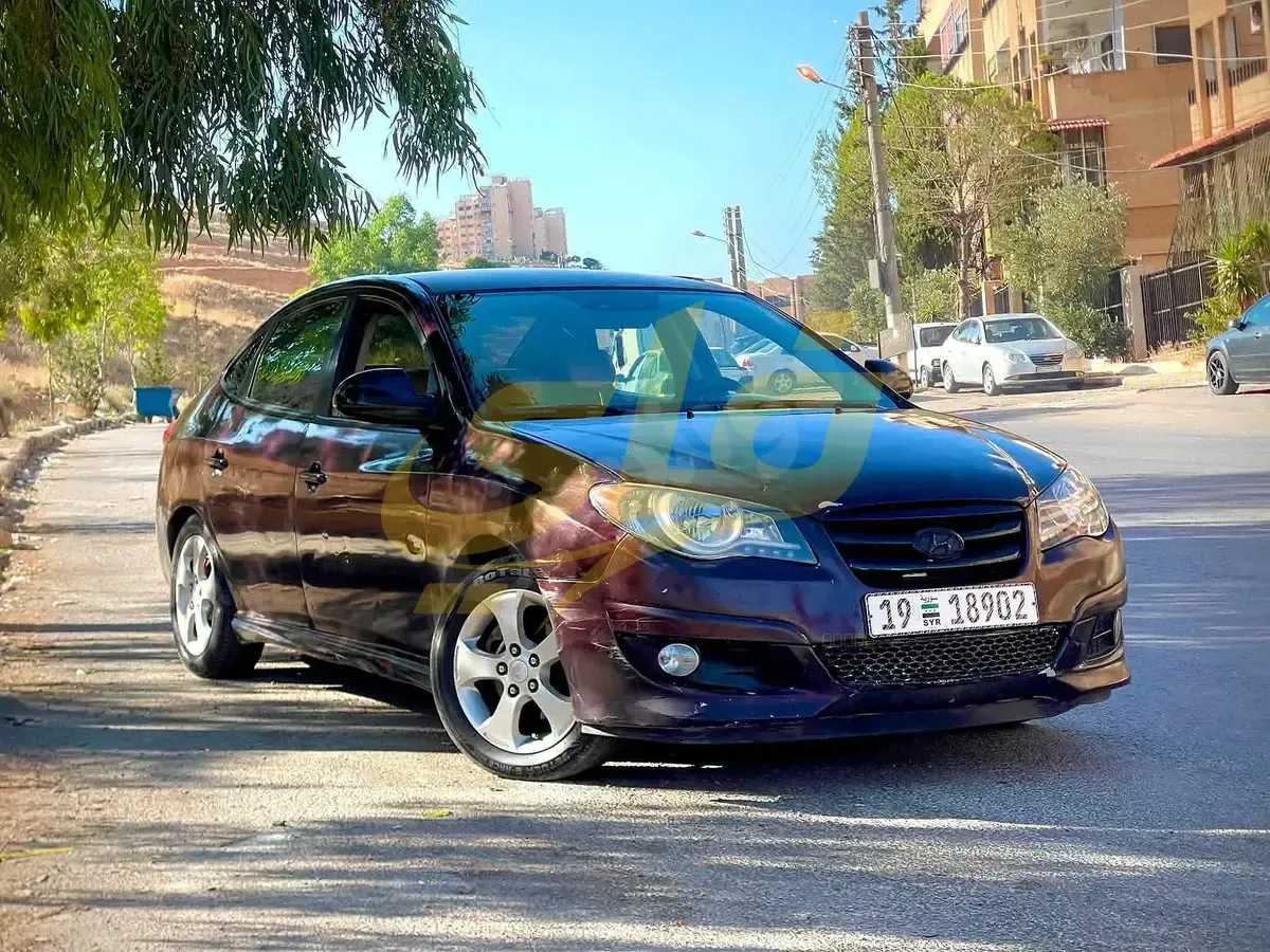 هيونداي أفانتي 2008 بنفسجي للبيع في ببيلا