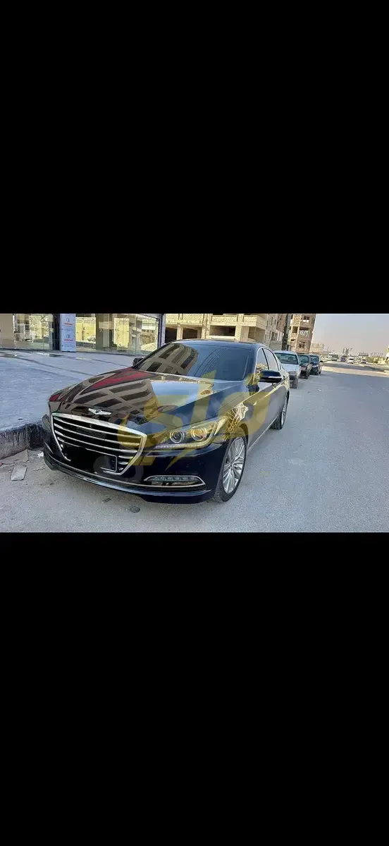 جينيسيس G80 موديل 2015 لون أسود للبيع في دمشق