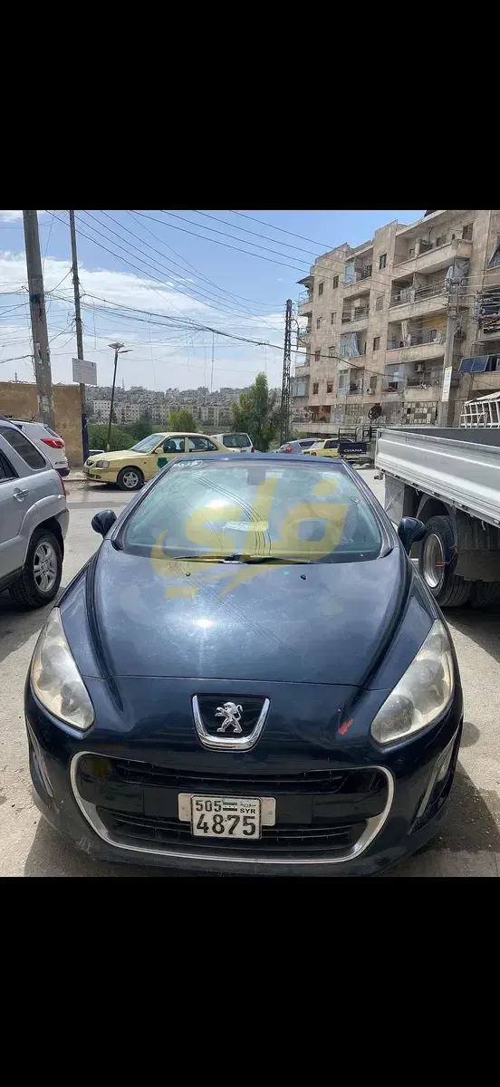 بيجو 308 كابريوليه 2013 للبيع في دمشق