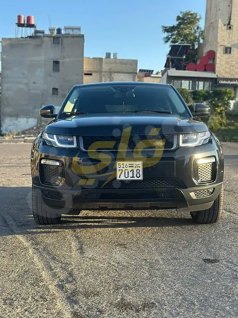 رانج روفر إيفوك 2016 لون أسود للبيع في دمشق
