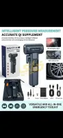 منفاخ إطارات محمول GEATIX CZ-8070 متعدد الوظائف