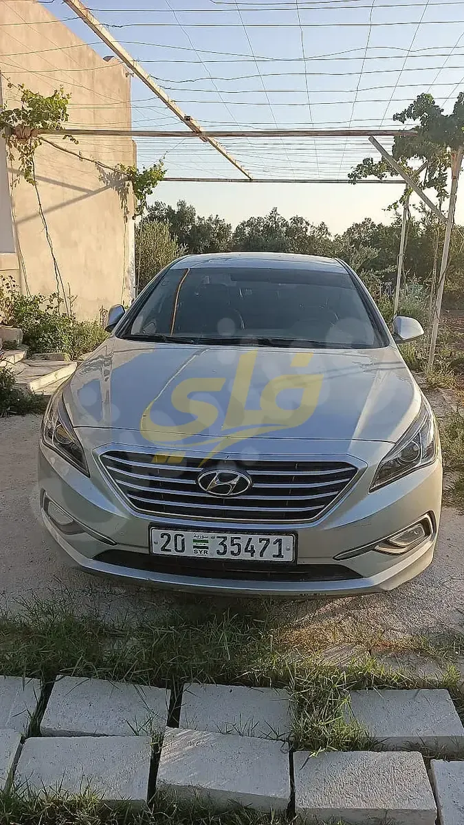 هيونداي سوناتا 2018 فضي 2400 CC للبيع في دمشق