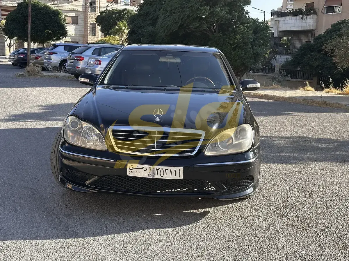 مرسيدس بنز S500 موديل 2000 للبيع في قدسيا