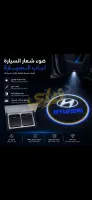 جهاز إسقاط لوغو لباب السيارة LED يعمل بالبطارية